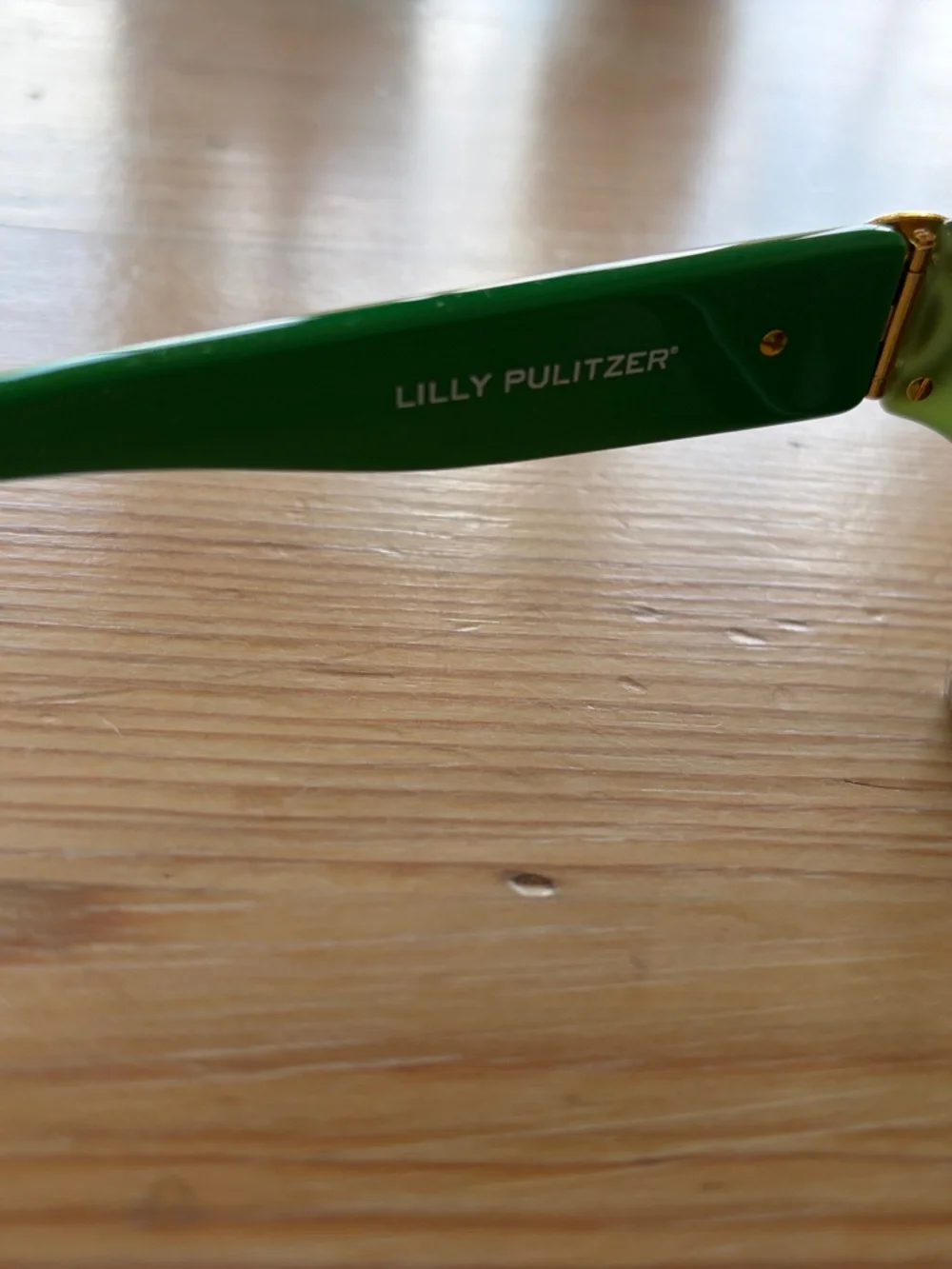 Lilly Pulitzer Black/Green/Pink Oversized Women's Sunglasses